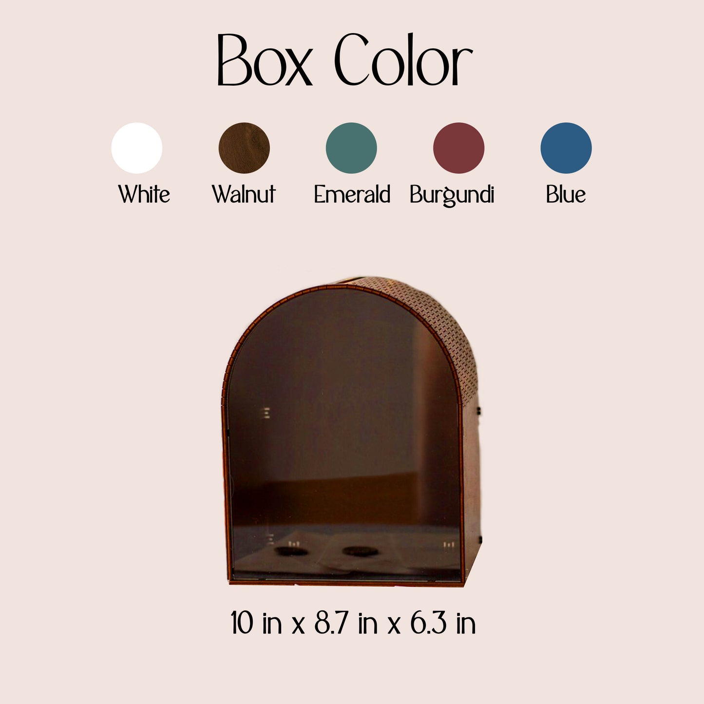 Personalized Wedding Card Box | The Fall
