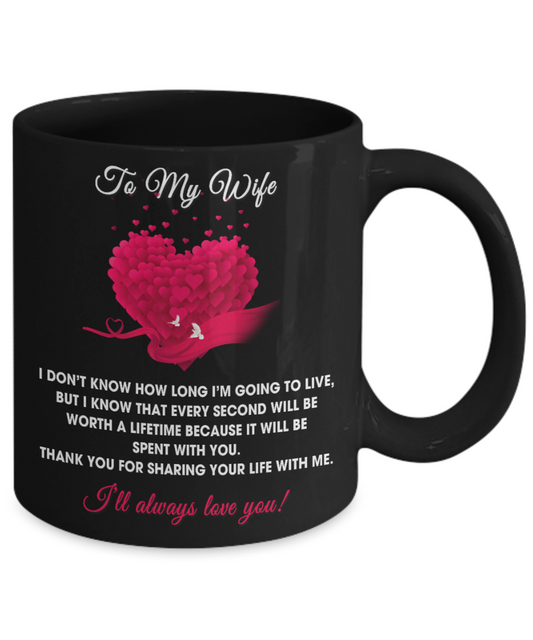 I DON'T KNOW HOW LONG I'M GOING TO LIVE - TO MY WIFE MUG - NLD STORE