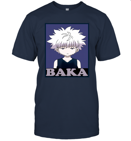 Baka-Killua Art Cute Hunter-X-Hunter Anime Manga T-Shirt Sweatshirt Hoodie for Men Women