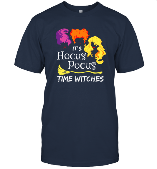 It's Hocus-Pocus-Time Witches Halloween Movie T-Shirt Sweatshirt Hoodie for Men Women