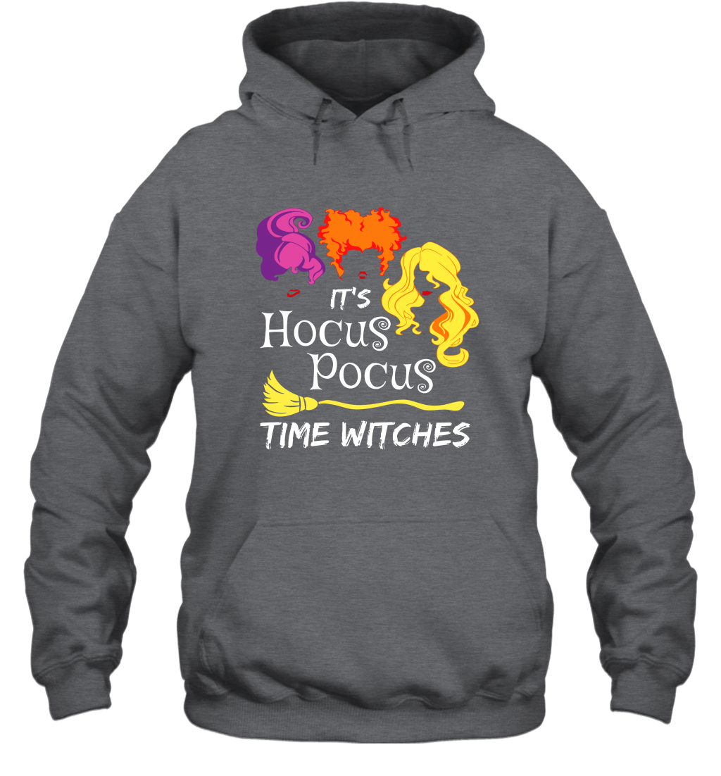 It's Hocus-Pocus-Time Witches Halloween Movie T-Shirt Sweatshirt Hoodie for Men Women