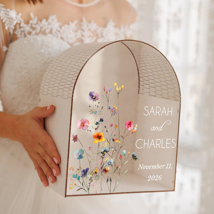 Personalized Wedding Card Box | Classic Vibe