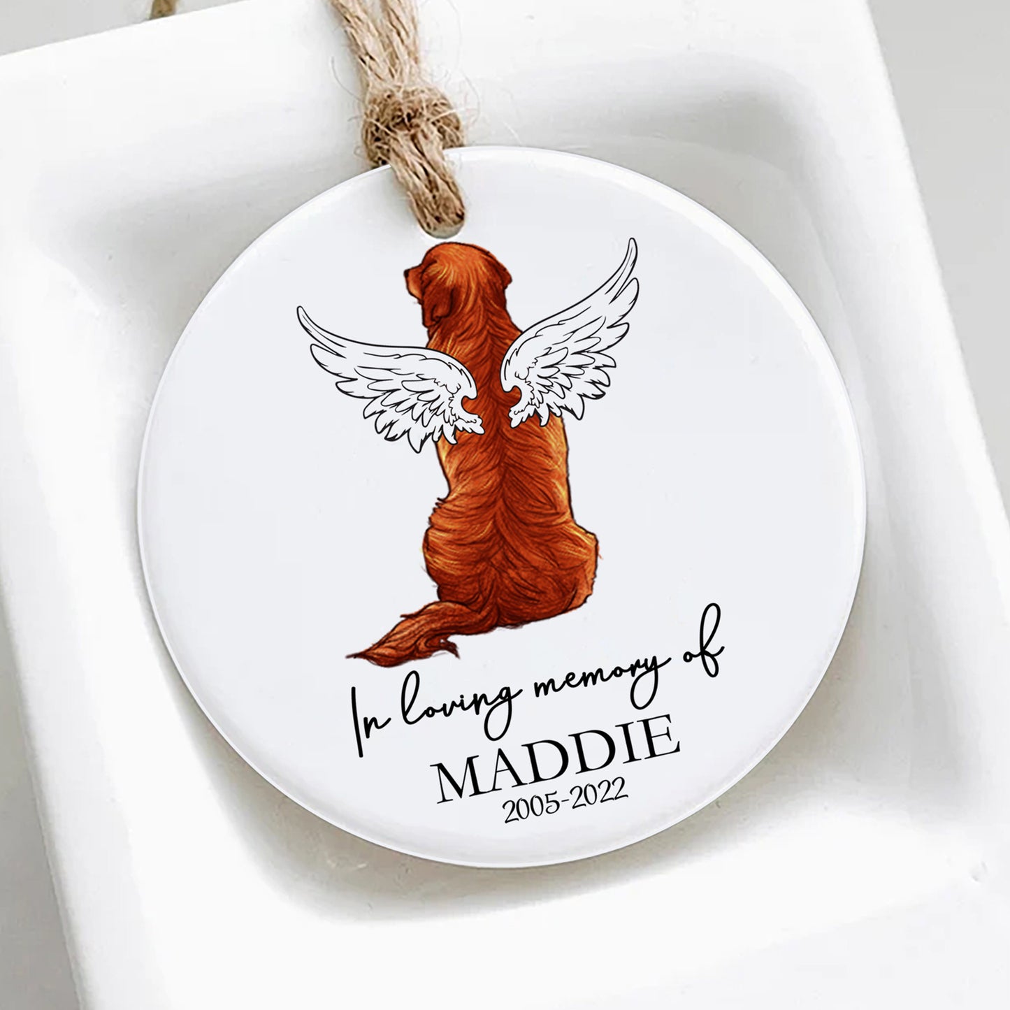 Custom Christmas Ornament For Loss Of Cat • Keepsake Gift For Cat Family • Personalized Memorial Gift For Cat Lovers • Cat Portrait Ornament