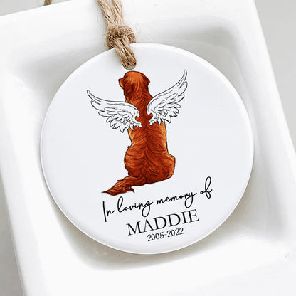 Custom Christmas Ornament For Loss Of Cat • Keepsake Gift For Cat Family • Personalized Memorial Gift For Cat Lovers • Cat Portrait Ornament