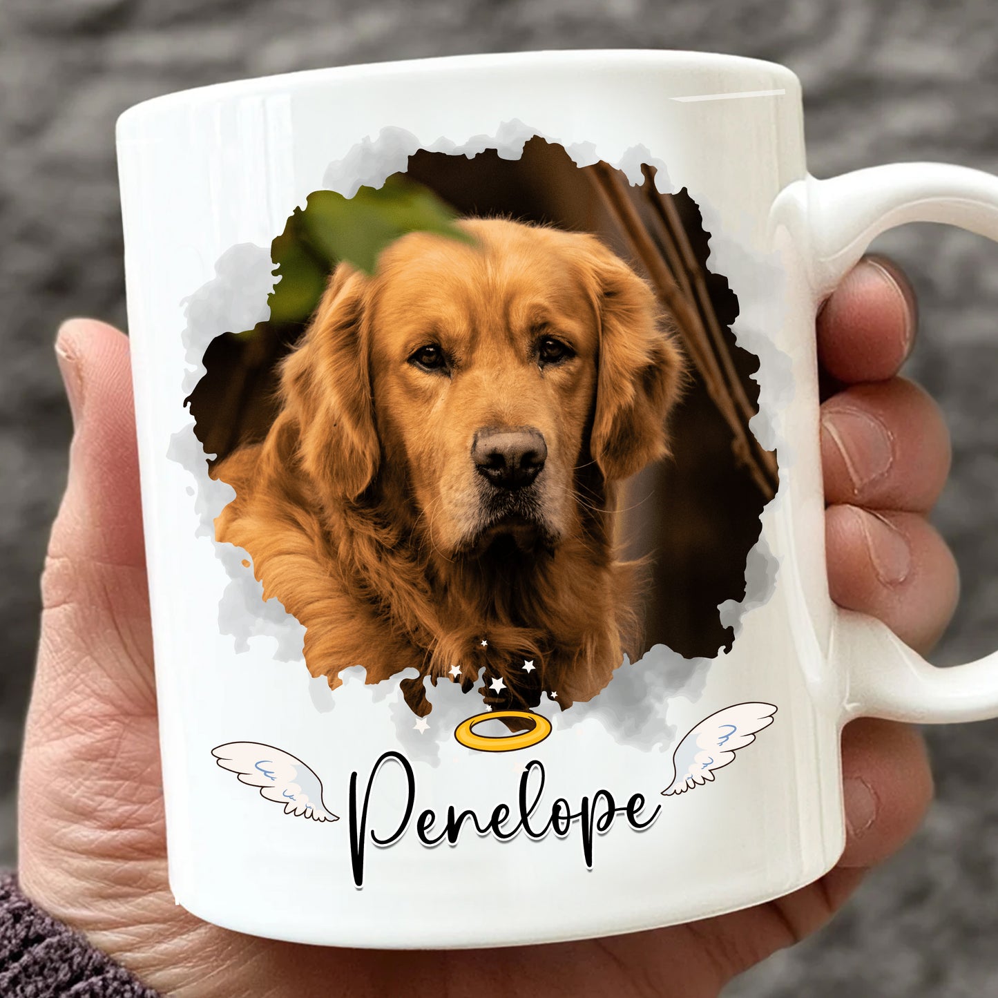 Custom Photo Mug For Dog Lovers • Personalized Photo• Gift For Loss Of Dog And Cat