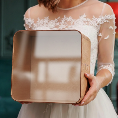 Personalized Wedding Card Box | Soft Bloom