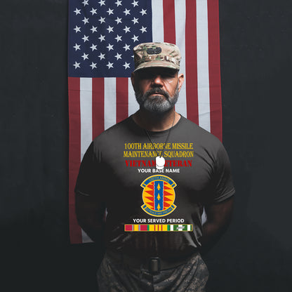 100TH AIRBORNE MISSILE MAINTENANCE SQUADRON PREMIUM T-SHIRT SWEATSHIRT HOODIE