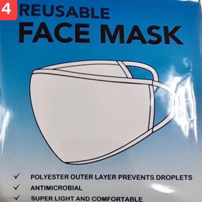 NB 2020 - Cloth Face Mask 1 pcs, 3 pcs, 6 pcs, 10 pcs