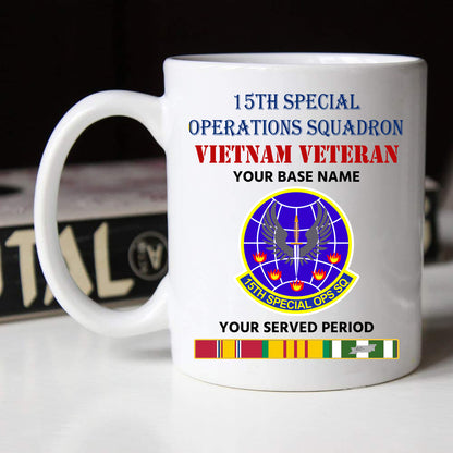 15TH SPECIAL OPERATIONS SQUADRON BLACK WHITE 11oz 15oz COFFEE MUG