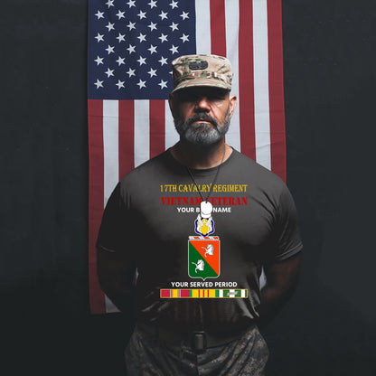 17TH CAVALRY REGIMENT PREMIUM T-SHIRT SWEATSHIRT HOODIE
