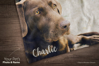 Personalized Dog Blanket