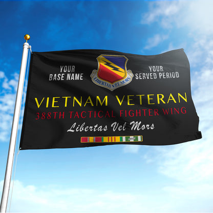 388TH TACTICAL FIGHTER WING FLAG DOUBLE-SIDED PRINTED 30"x40" FLAG