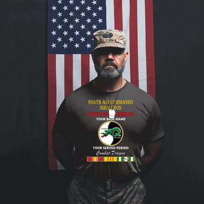 604TH AIR COMMANDO SQUADRON PREMIUM T-SHIRT SWEATSHIRT HOODIE
