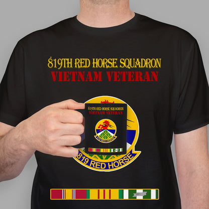 819th RED HORSE Squadron Premium T-Shirt Sweatshirt Hoodie For Men