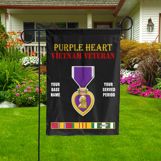 PURPLE HEART - Double Sided 30"x40" Flag