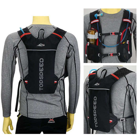 Running Bag, Bicycle Running Backpack, Cycling Hydration Rucksack, Men Sport Bag, Waterproof Riding Bike Backpack