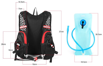Running Bag, Bicycle Running Backpack, Cycling Hydration Rucksack, Men Sport Bag, Waterproof Riding Bike Backpack