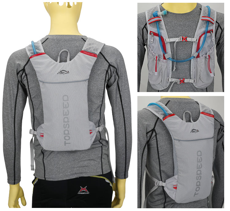 Running Bag, Bicycle Running Backpack, Cycling Hydration Rucksack, Men Sport Bag, Waterproof Riding Bike Backpack