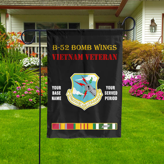 B-52 BOMB WINGS - Double Sided 30"x40" Flag