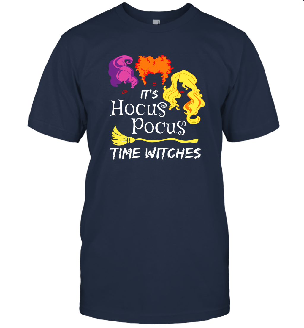 It's Hocus-Pocus-Time Witches Halloween Movie T-Shirt Sweatshirt Hoodie for Men Women