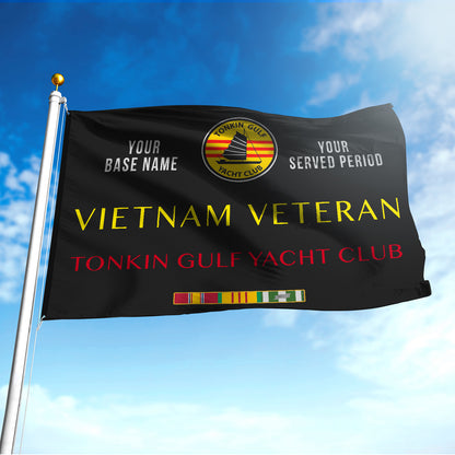 TONKIN GULF YACHT CLUB FLAG DOUBLE-SIDED PRINTED 30"x40" FLAG