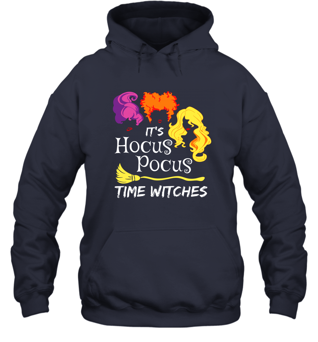 It's Hocus-Pocus-Time Witches Halloween Movie T-Shirt Sweatshirt Hoodie for Men Women