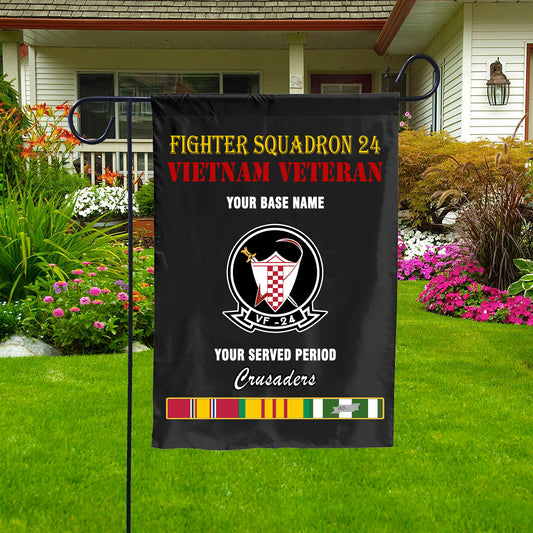 VF 24 DOUBLE-SIDED PRINTED 12"x18" GARDEN FLAG